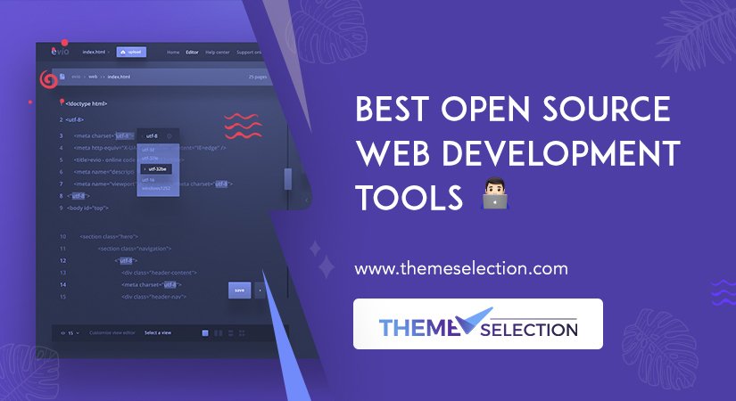 open source web development tools