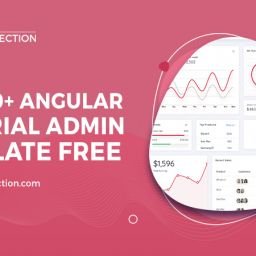 angular material admin template free