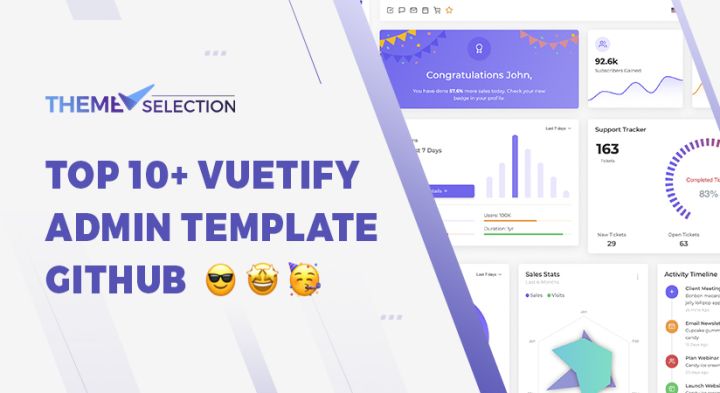 Top 10+ Vuetify Admin Template GitHub 2024 - ThemeSelection