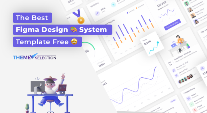 The Best Figma Design System Template Free 2024 - ThemeSelection