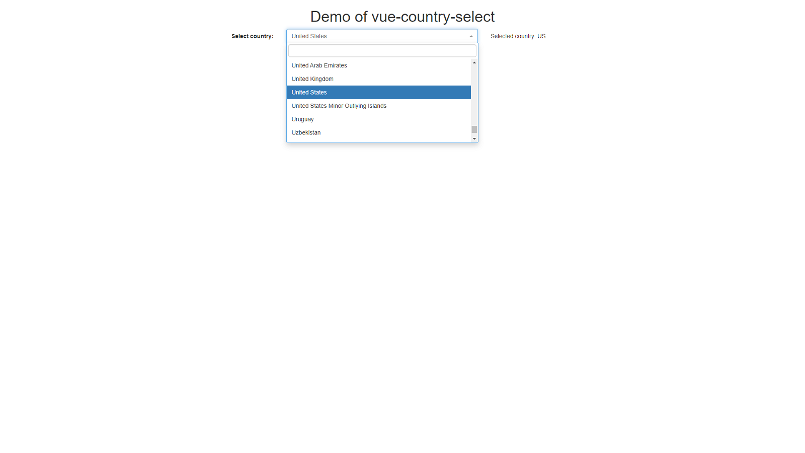 countries directory