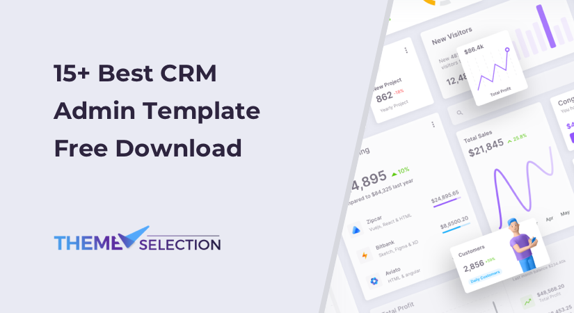 CRM admin template free download