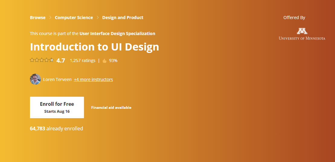 ui ux design online free course