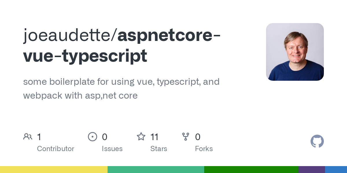 Asp.Net Core Vue typeScript Boilerplate