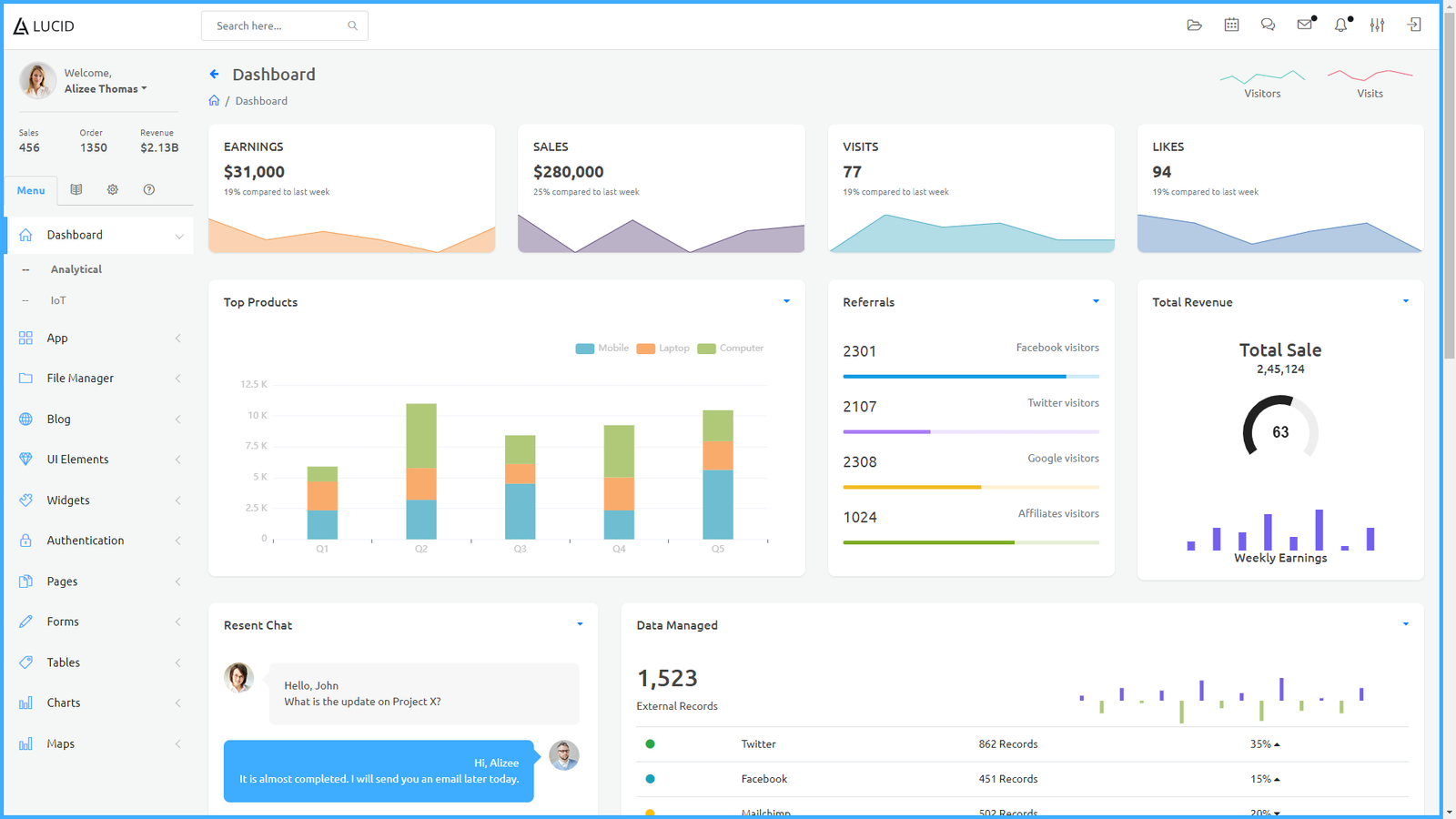 25+ Must Use Web App Dashboards 2024 - ThemeSelection