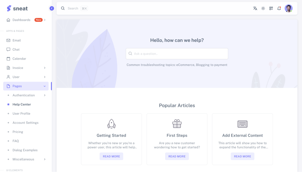 Sneat - Vuetify Vuejs 3 Admin Template - ThemeSelection