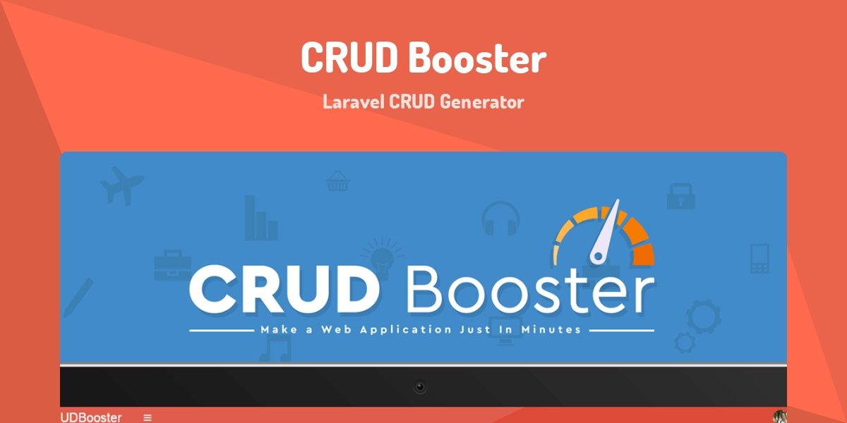 Crudbooster Laravel crud generator