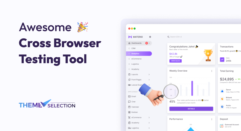 10+ Cross Browser Testing Tools 2024 - ThemeSelection