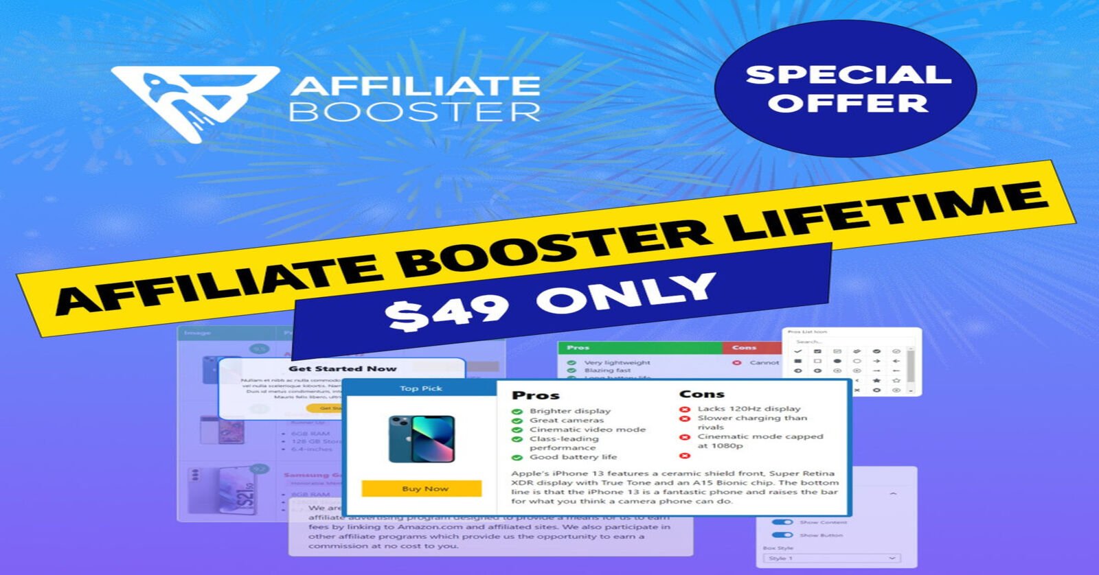 Affiliate Booster pro black Friday deal