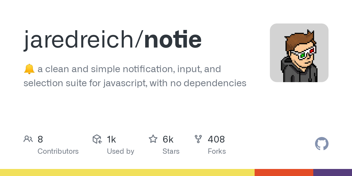 Noite Notification library JavaScript