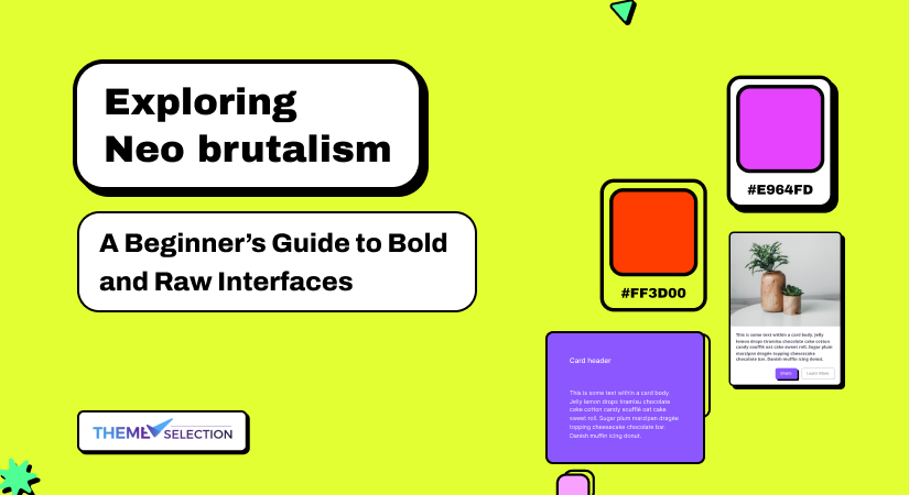 Explore Neu Brutalism : A begginer Guide to Bold and Raw Interfaces