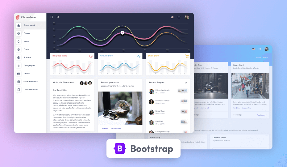 Free Bootstrap Dashboard Template Bootstrap HTML Free